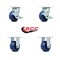 Service Caster Tool Box Caster Wheel Set 4'' Solid Polyurethane Swivel Casters, 4PK TOOL-SCC-30CS420-SPUB-TLB-2-R-2 - alternate 5